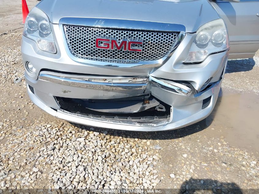 2012 GMC Acadia Denali VIN: 1GKKVTED9CJ392311 Lot: 39448873