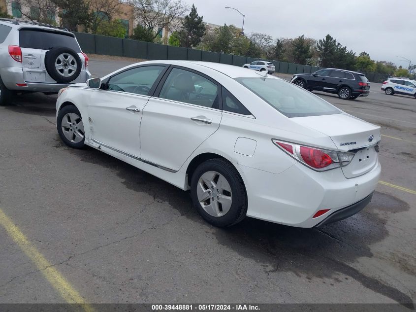 2012 Hyundai Sonata Hybrid VIN: KMHEC4A44CA020879 Lot: 39448881