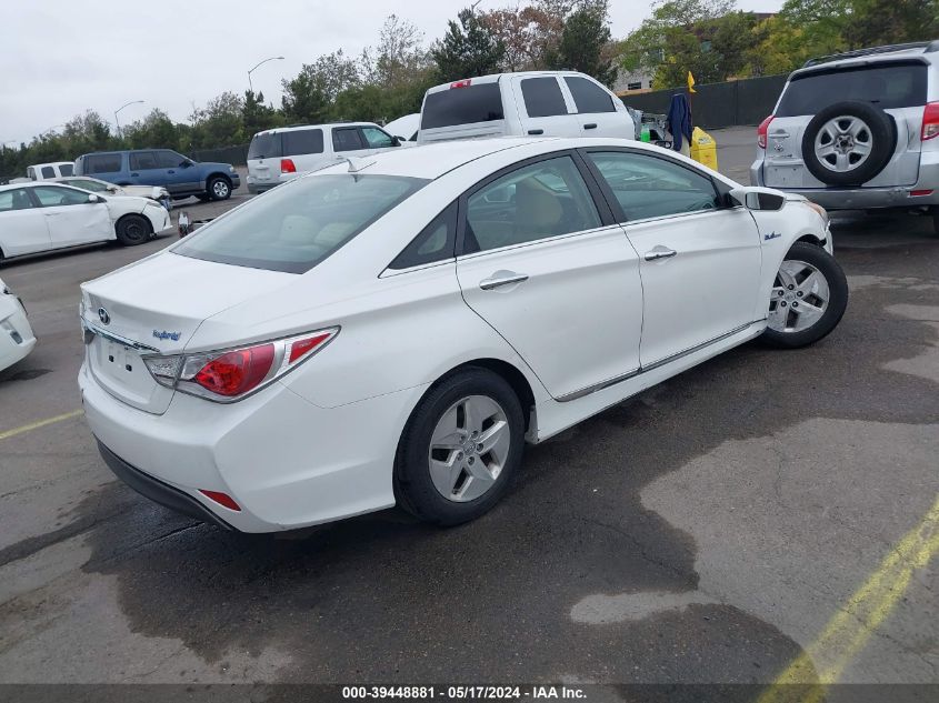 2012 Hyundai Sonata Hybrid VIN: KMHEC4A44CA020879 Lot: 39448881