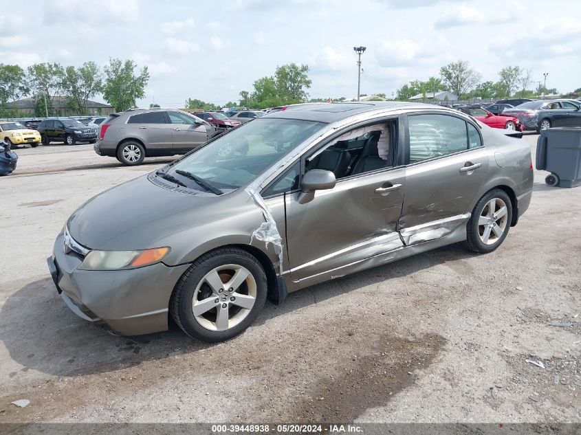 2008 Honda Civic Ex-L VIN: 2HGFA16968H353760 Lot: 39448938