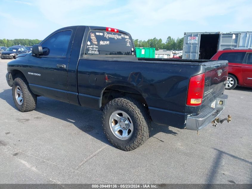 2003 Dodge Ram 1500 Slt/Laramie/St VIN: 1D7HU16N73J640033 Lot: 39449136