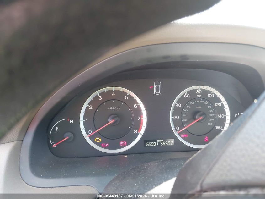 2009 Honda Accord 2.4 Lx-P VIN: 1HGCP25469A082860 Lot: 39449137