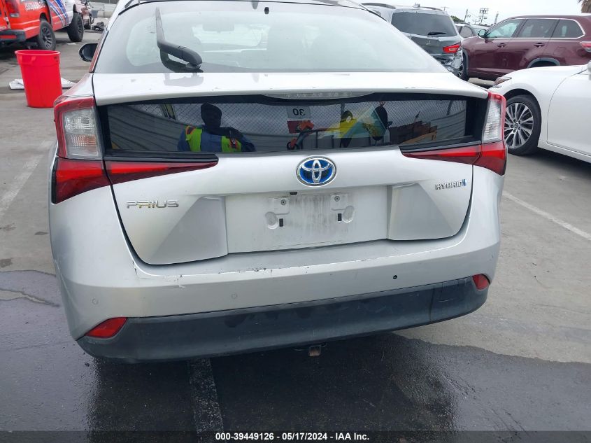 2020 Toyota Prius Le VIN: JTDKARFU3L3113979 Lot: 39449126