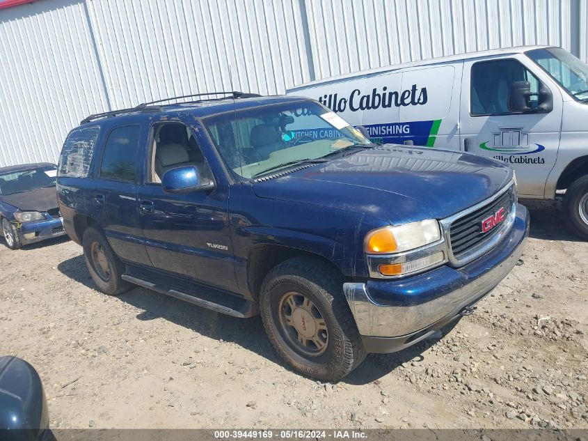 2001 GMC Yukon Slt VIN: 1GKEK13T11J172825 Lot: 39449169