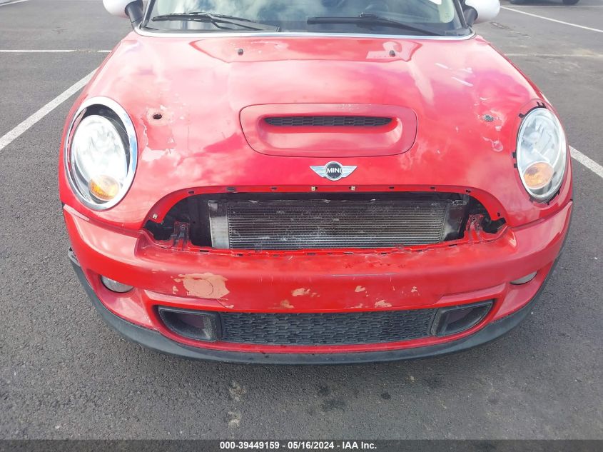 2012 Mini Cooper S VIN: WMWSV3C58CTY26713 Lot: 39449159