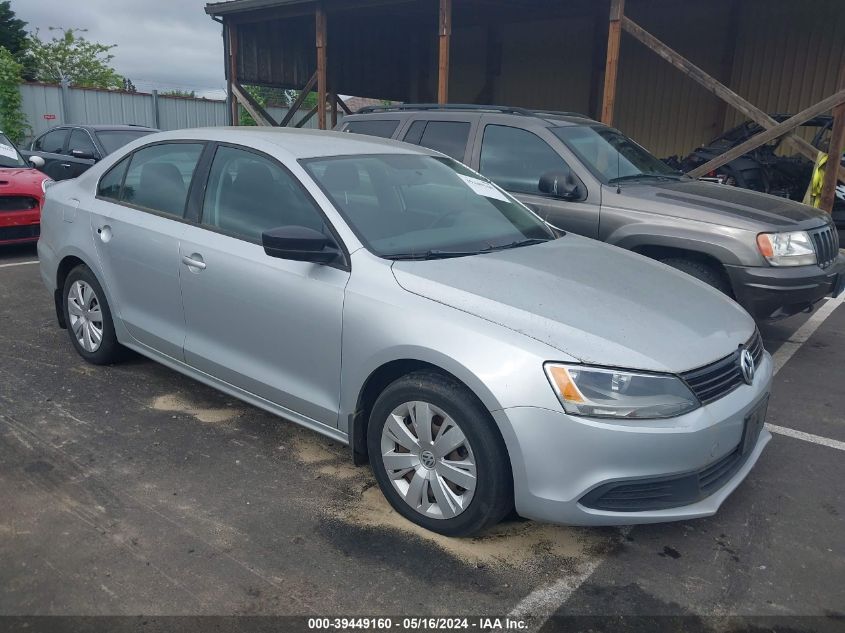 2012 Volkswagen Jetta S VIN: 3VW1K7AJ6CM390390 Lot: 39449160