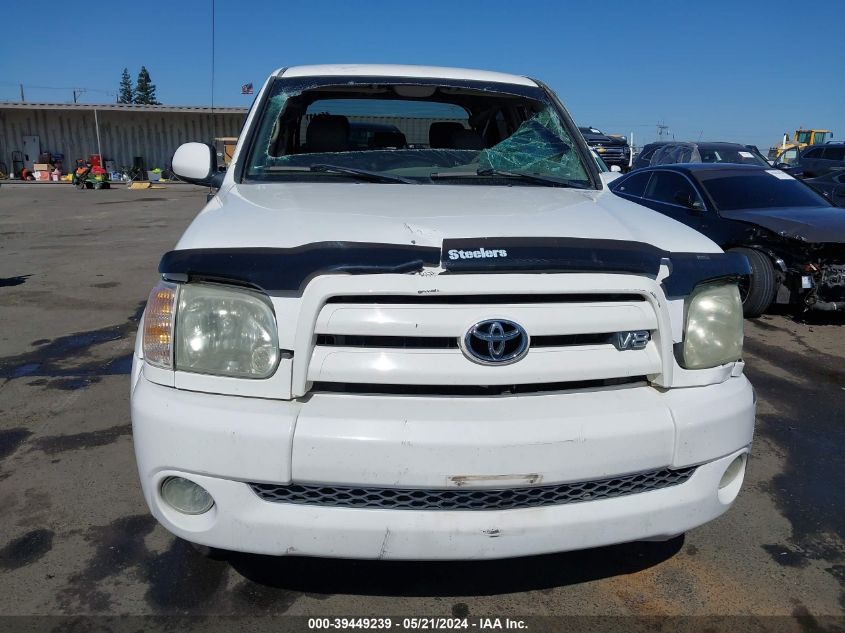 2005 Toyota Tundra Limited V8 VIN: 5TBET38145S491939 Lot: 39449239