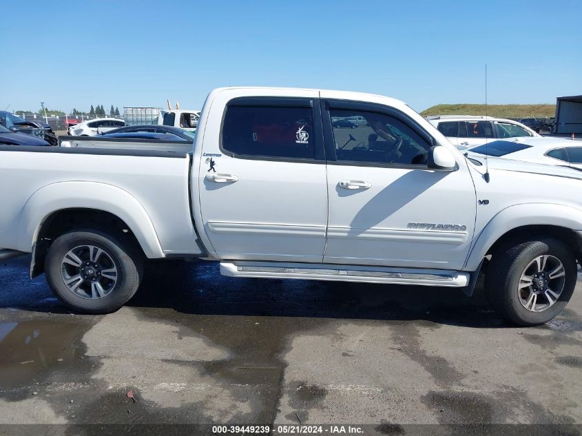 2005 Toyota Tundra Limited V8 VIN: 5TBET38145S491939 Lot: 39449239