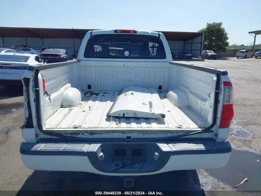 2005 Toyota Tundra Limited V8 VIN: 5TBET38145S491939 Lot: 39449239