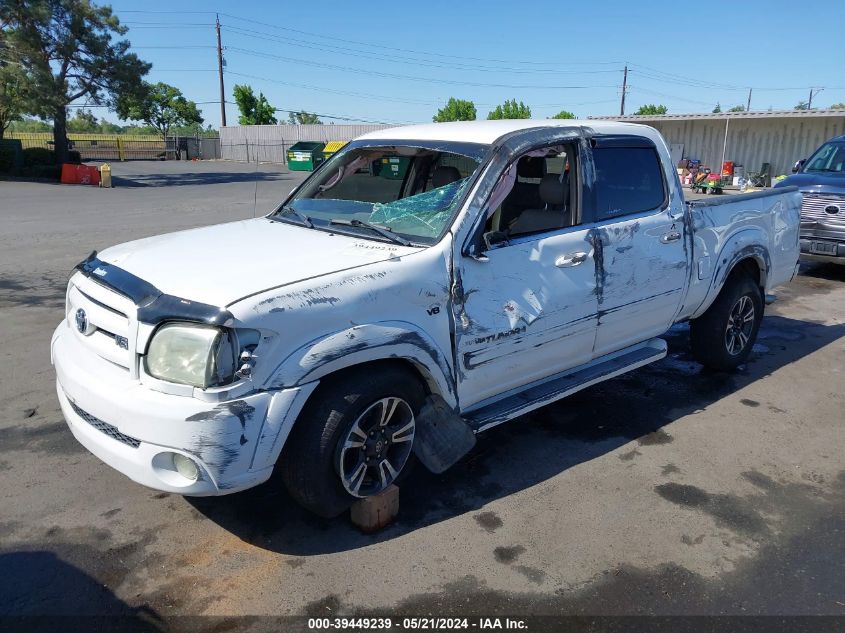 2005 Toyota Tundra Limited V8 VIN: 5TBET38145S491939 Lot: 39449239