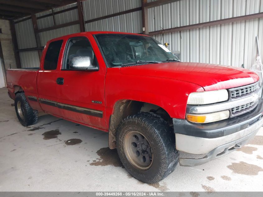 1999 Chevrolet Silverado 1500 Ls VIN: 1GCEK19T4XE142819 Lot: 39449268