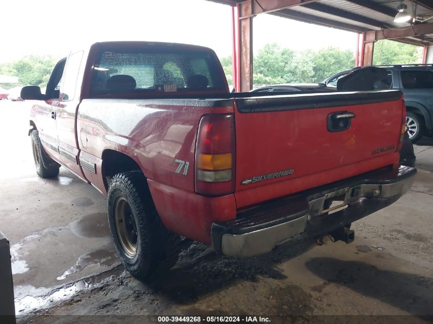 1999 Chevrolet Silverado 1500 Ls VIN: 1GCEK19T4XE142819 Lot: 39449268