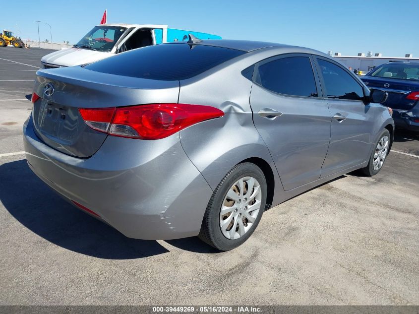 2012 Hyundai Elantra Gls (Ulsan Plant) VIN: KMHDH4AE7CU430046 Lot: 39449269