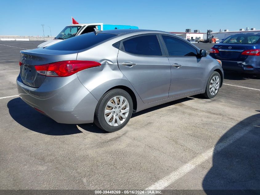 2012 Hyundai Elantra Gls (Ulsan Plant) VIN: KMHDH4AE7CU430046 Lot: 39449269