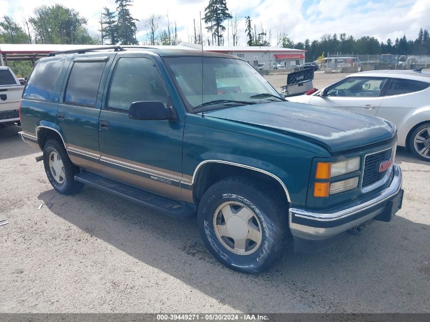 1997 GMC Yukon Sle VIN: 1GKEK13R7VJ709658 Lot: 39449271