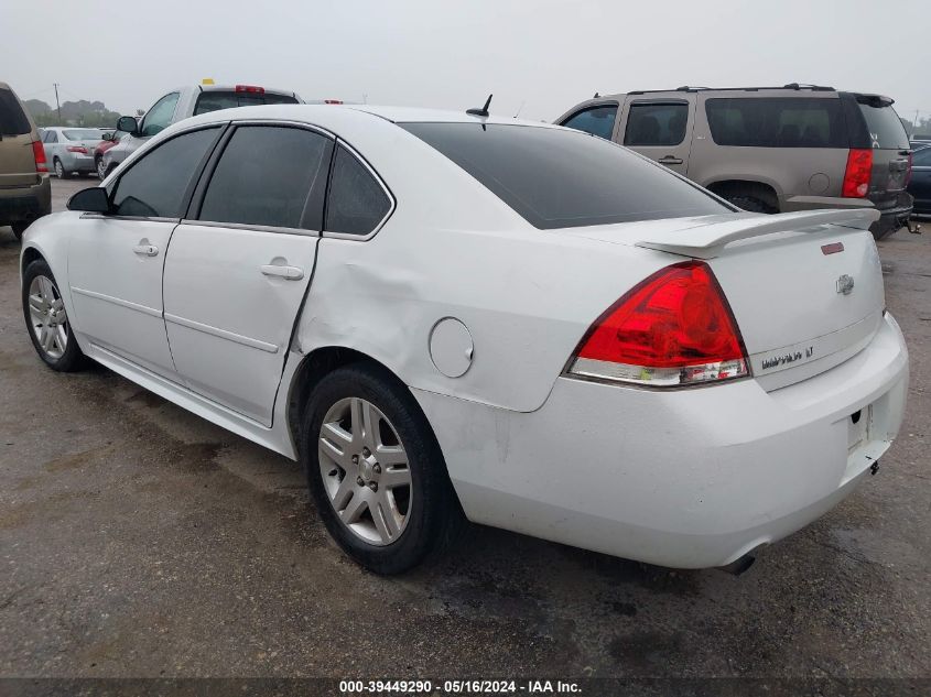 2013 Chevrolet Impala Lt VIN: 2G1WG5E31D1196328 Lot: 39449290