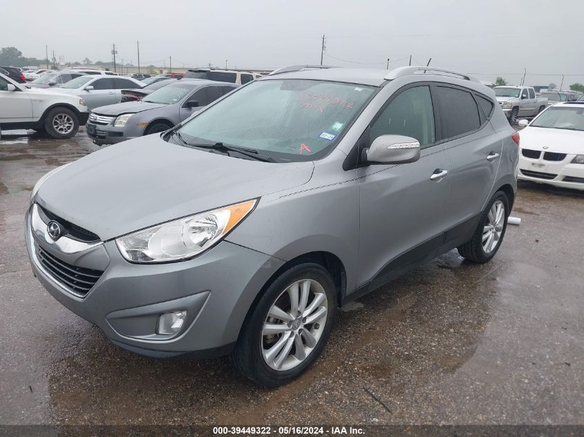 2012 Hyundai Tucson Limited VIN: KM8JU3AC5CU499521 Lot: 39449322