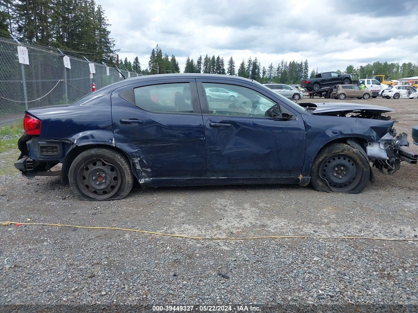 2014 DODGE AVENGER SE - 1C3CDZAB9EN112784