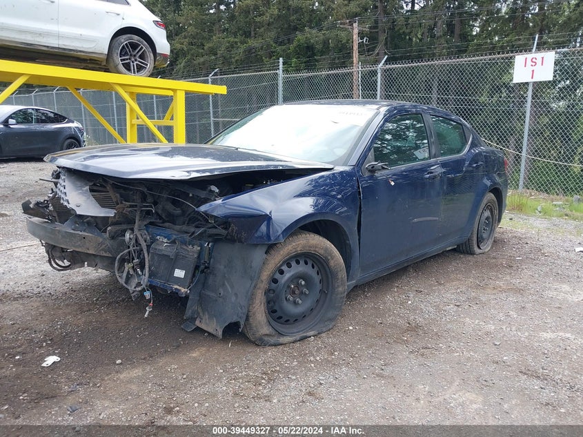 2014 DODGE AVENGER SE - 1C3CDZAB9EN112784