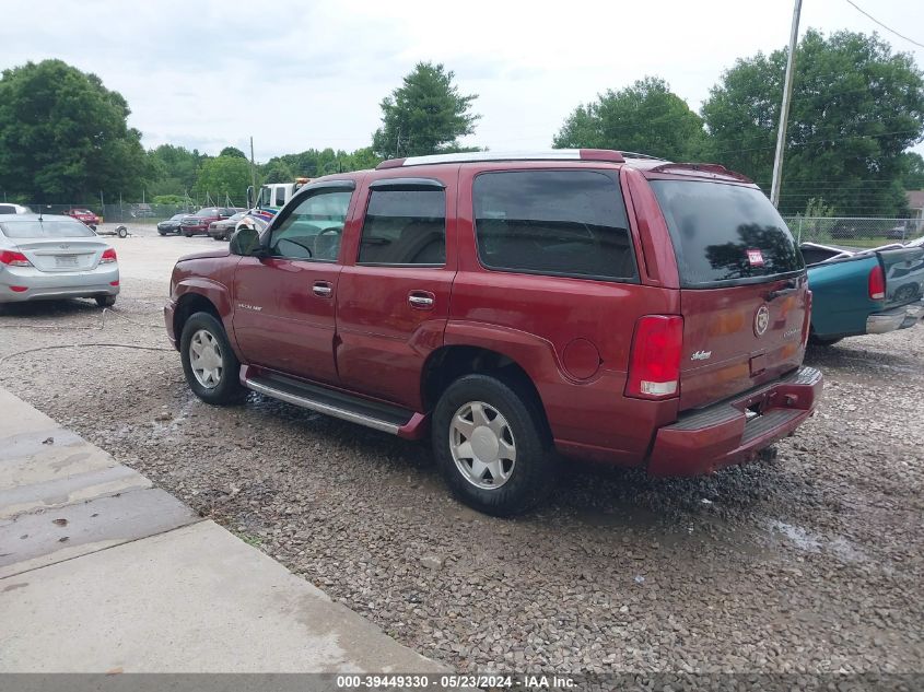 2002 Cadillac Escalade Standard VIN: 1GYEK63N02R120593 Lot: 39449330