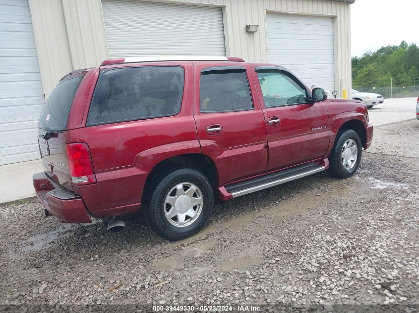 2002 Cadillac Escalade Standard VIN: 1GYEK63N02R120593 Lot: 39449330