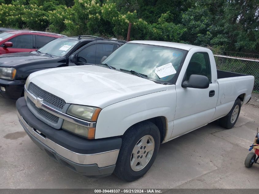 2005 Chevrolet Silverado 1500 Work Truck VIN: 1GCEC14X25Z199274 Lot: 39449337