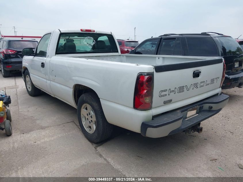 2005 Chevrolet Silverado 1500 Work Truck VIN: 1GCEC14X25Z199274 Lot: 39449337