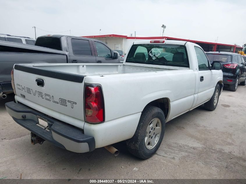 2005 Chevrolet Silverado 1500 Work Truck VIN: 1GCEC14X25Z199274 Lot: 39449337