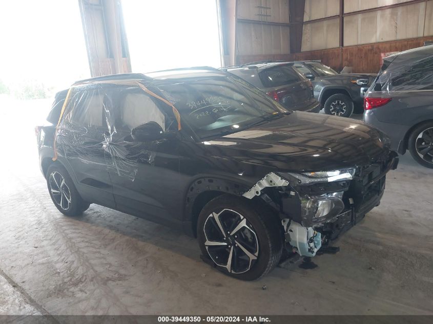 2022 Chevrolet Trailblazer Fwd Rs VIN: KL79MTSL3NB062974 Lot: 39449350