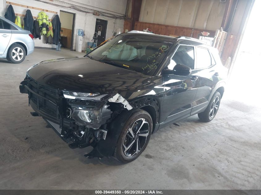 2022 Chevrolet Trailblazer Fwd Rs VIN: KL79MTSL3NB062974 Lot: 39449350