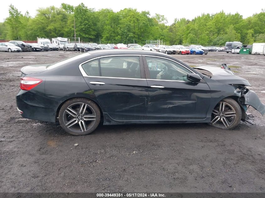 2016 Honda Accord Sport VIN: 1HGCR2F52GA187653 Lot: 39449351