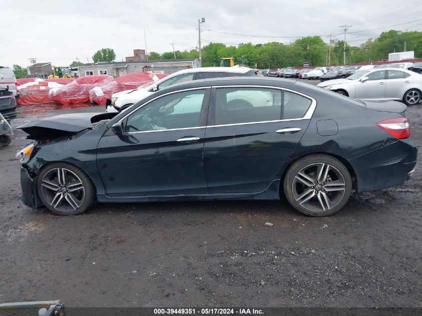 2016 Honda Accord Sport VIN: 1HGCR2F52GA187653 Lot: 39449351