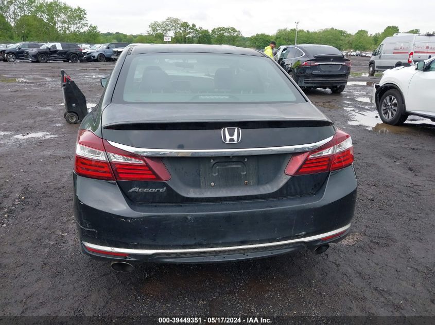 2016 Honda Accord Sport VIN: 1HGCR2F52GA187653 Lot: 39449351