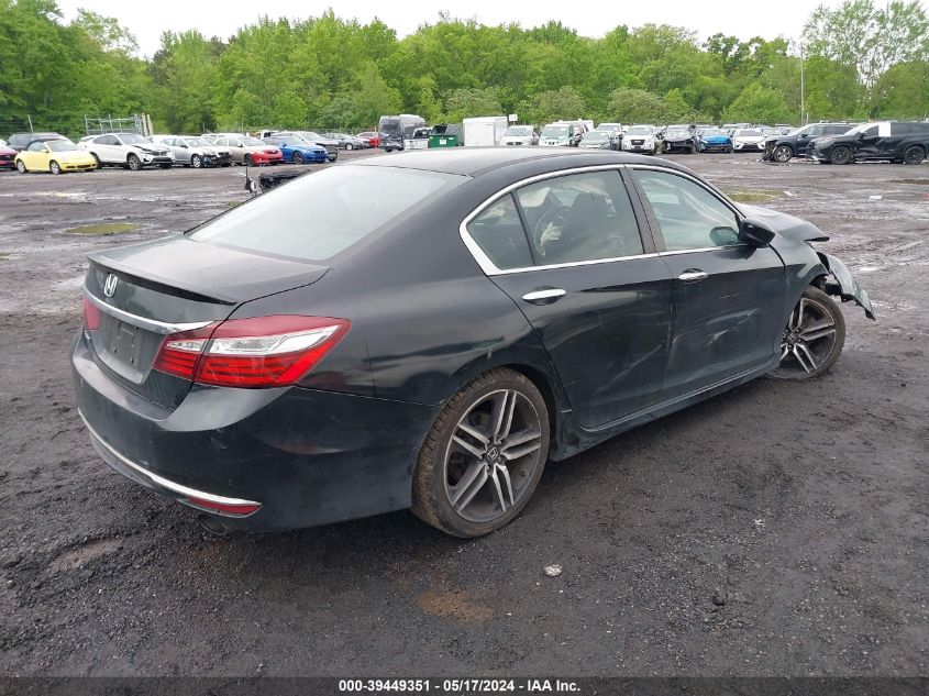 2016 Honda Accord Sport VIN: 1HGCR2F52GA187653 Lot: 39449351