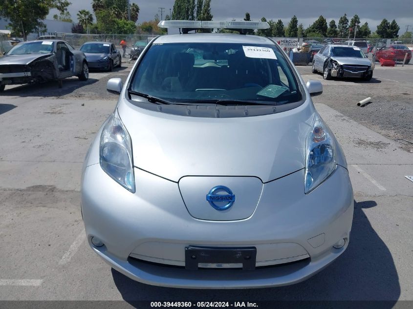 2013 Nissan Leaf S VIN: 1N4AZ0CP0DC400976 Lot: 39449360