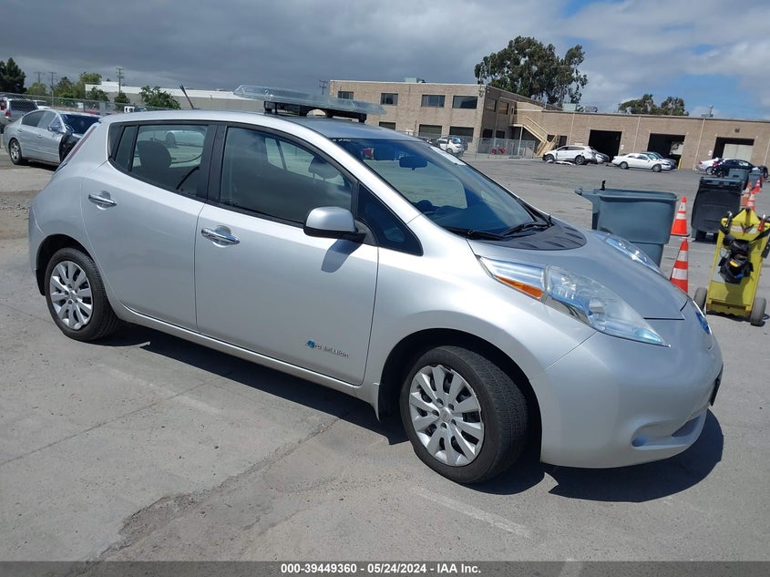 2013 Nissan Leaf S VIN: 1N4AZ0CP0DC400976 Lot: 39449360