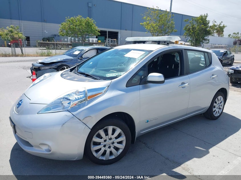 2013 Nissan Leaf S VIN: 1N4AZ0CP0DC400976 Lot: 39449360