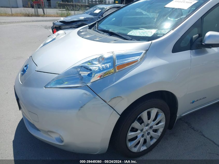 2013 Nissan Leaf S VIN: 1N4AZ0CP0DC400976 Lot: 39449360