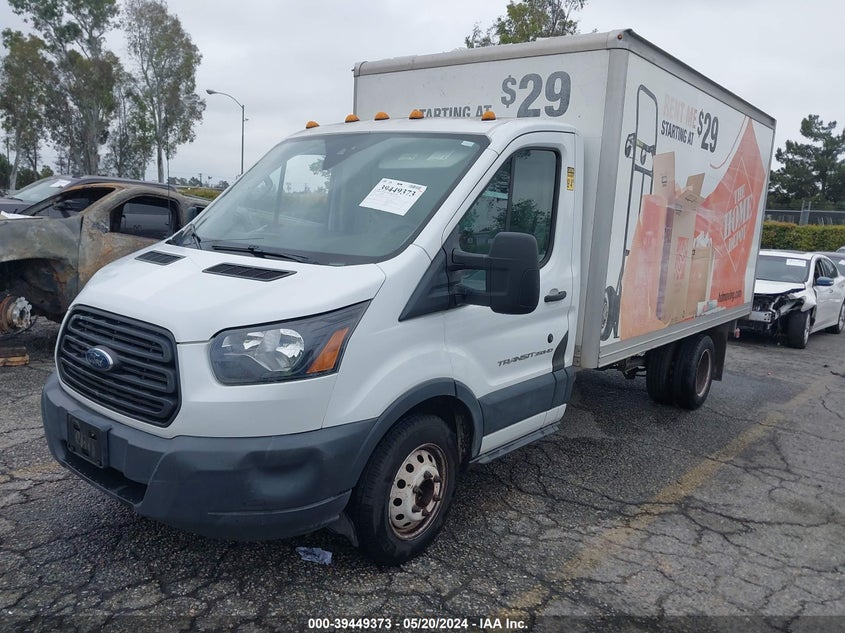 VIN 1FDBF8ZM6JKA71135 2018 FORD TRANSIT-350 CAB