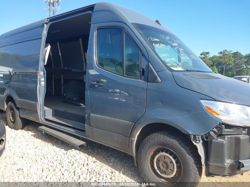 2019 Mercedes-Benz Sprinter 2500 High Roof V6 VIN: WD4PF1CD7KP139642 Lot: 39449378