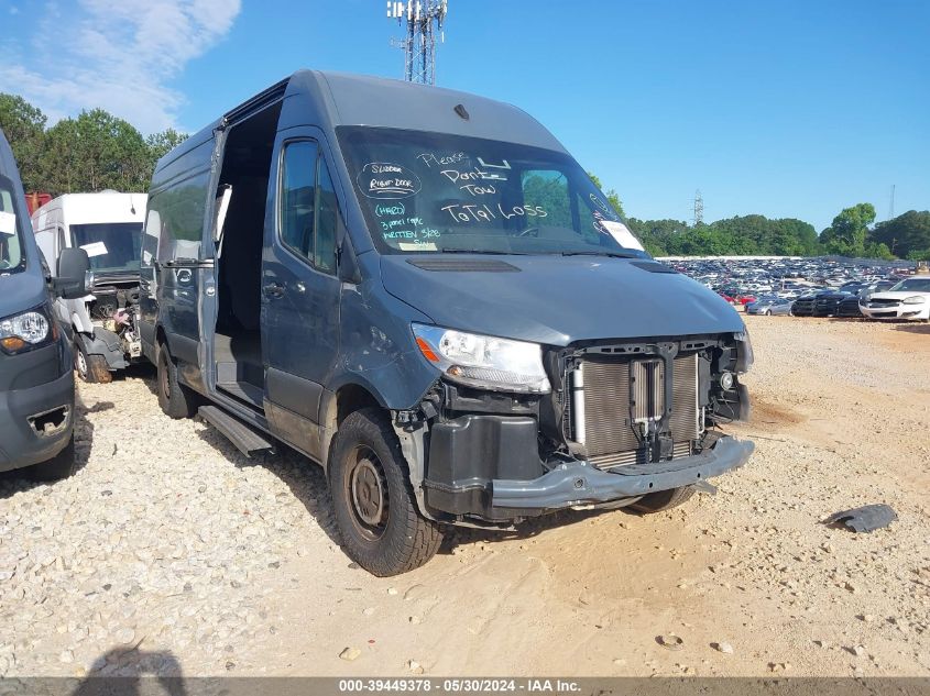 2019 Mercedes-Benz Sprinter 2500 High Roof V6 VIN: WD4PF1CD7KP139642 Lot: 39449378