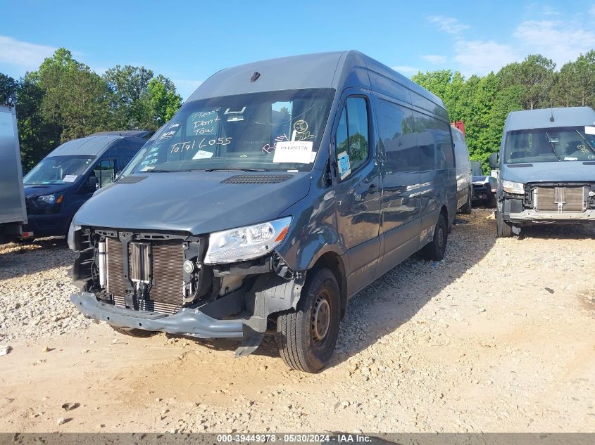 2019 Mercedes-Benz Sprinter 2500 High Roof V6 VIN: WD4PF1CD7KP139642 Lot: 39449378