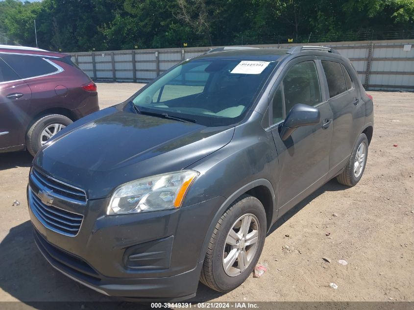 2016 Chevrolet Trax Lt VIN: 3GNCJLSB9GL253753 Lot: 39449391