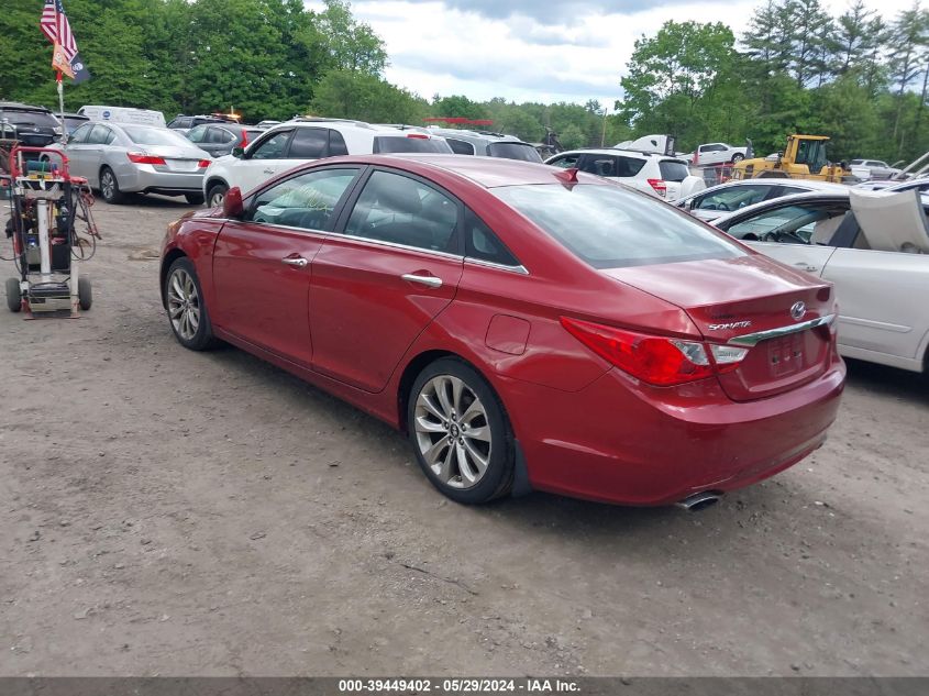 2013 Hyundai Sonata Se VIN: 5NPEC4AC2DH650700 Lot: 39449402