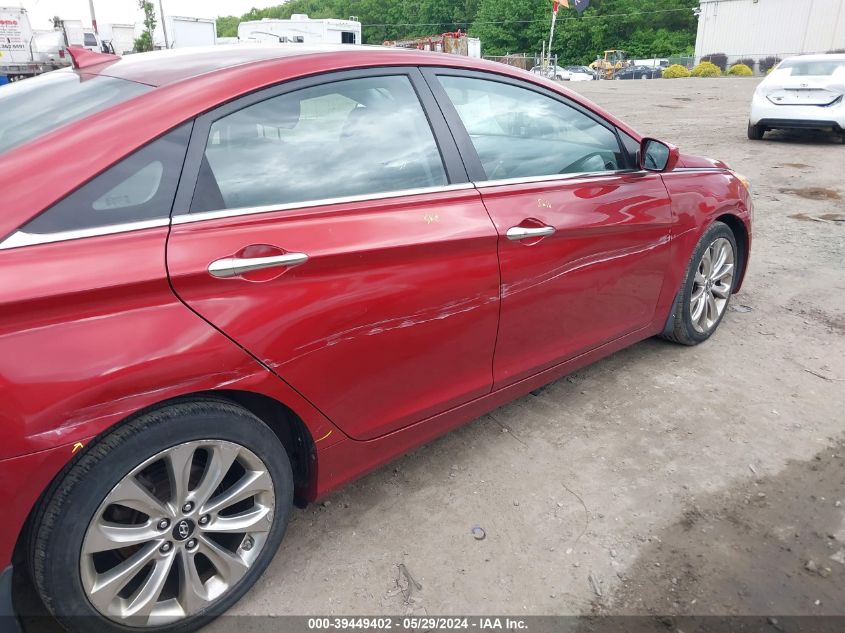 2013 Hyundai Sonata Se VIN: 5NPEC4AC2DH650700 Lot: 39449402