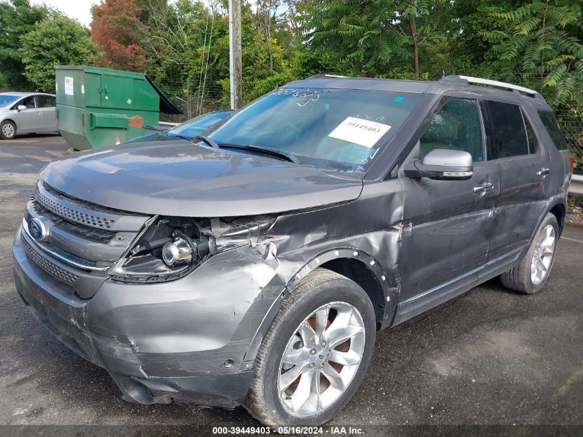 2012 Ford Explorer Limited VIN: 1FMHK7F96CGA23303 Lot: 39449403