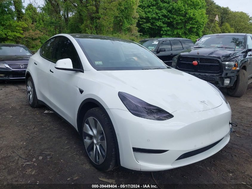 2020 Tesla Model Y Long Range Dual Motor All-Wheel Drive VIN: 5YJYGDEE7LF006698 Lot: 39449404