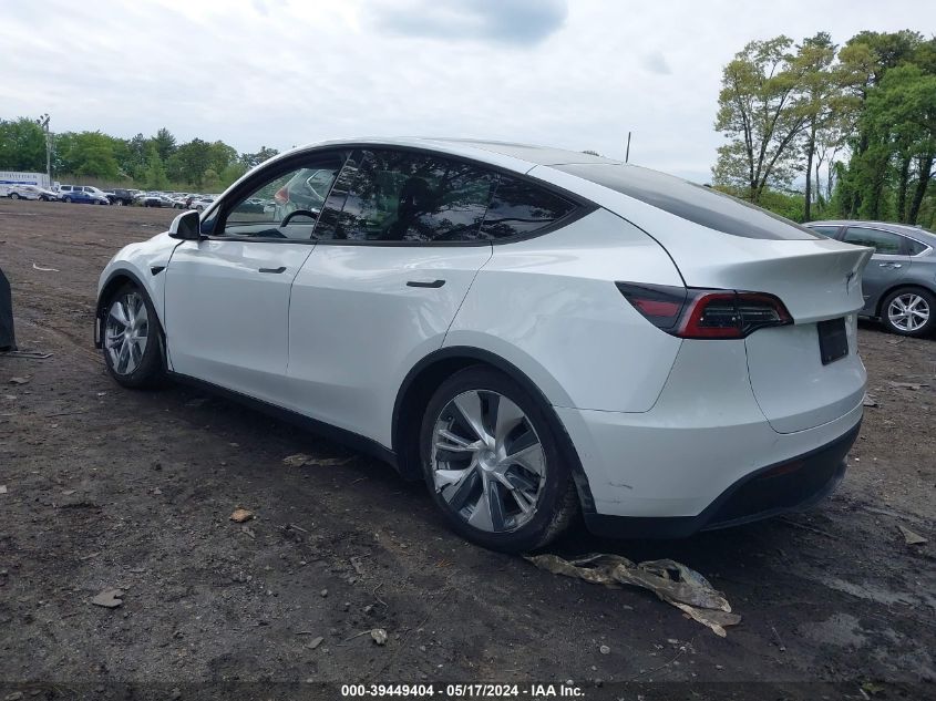 2020 Tesla Model Y Long Range Dual Motor All-Wheel Drive VIN: 5YJYGDEE7LF006698 Lot: 39449404