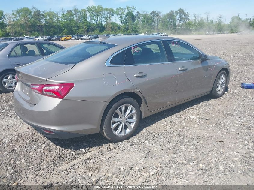 2022 Chevrolet Malibu Fwd Lt VIN: 1G1ZD5ST1NF165102 Lot: 39449410