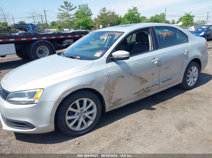 2011 Volkswagen Jetta 2.5L Se VIN: 3VWBZ7AJ5BM056379 Lot: 39449427